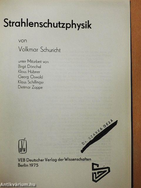 Strahlenschutzphysik