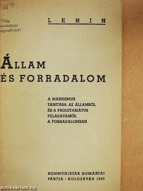 Állam és forradalom