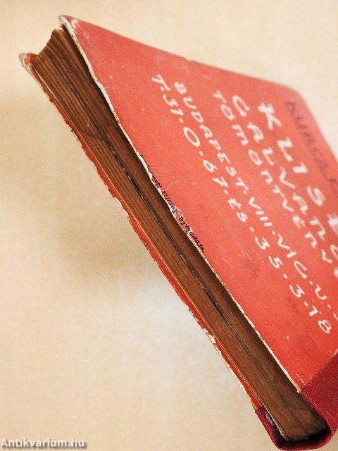 Kincses Kalendáriom 1935