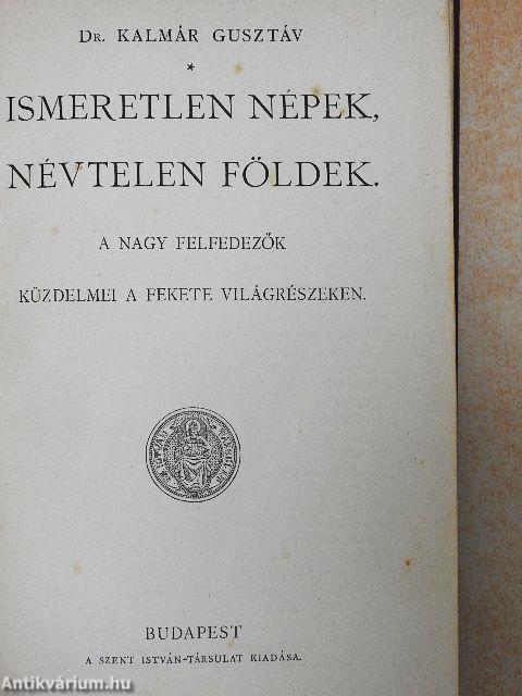 Ismeretlen népek, névtelen földek