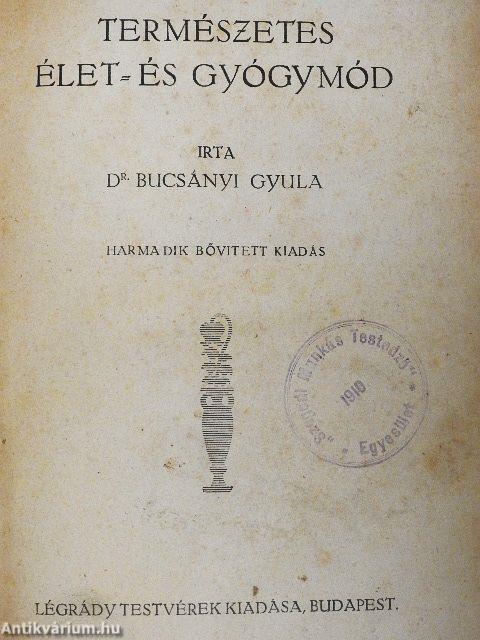 Természetes élet- és gyógymód