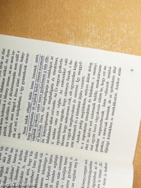 Bűnbánat - örömteljes élet