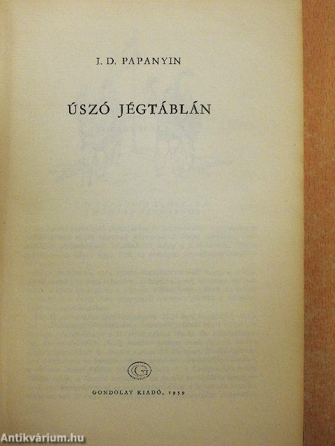 Úszó jégtáblán