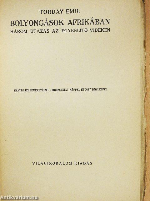 Bolyongások Afrikában