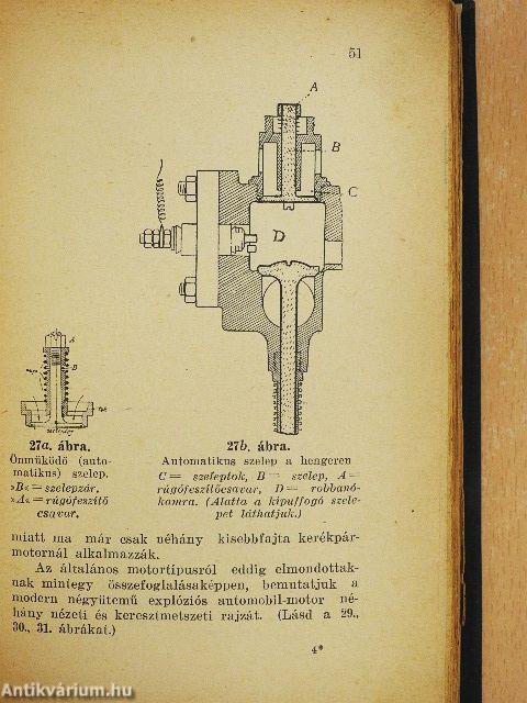 Az automobil, teherautó, motorkerékpár