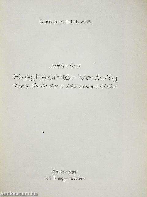 Szeghalomtól-Verőcéig