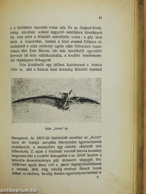 A levegő meghóditása