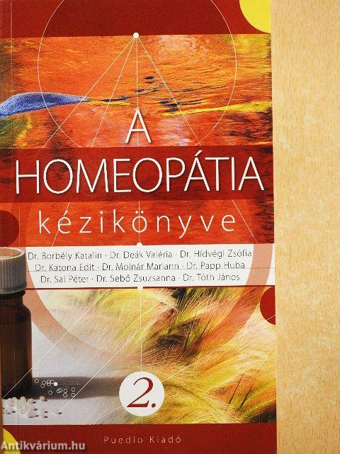 A homeopátia kézikönyve 2.