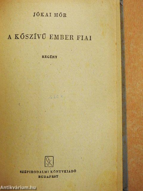 A kőszívű ember fiai