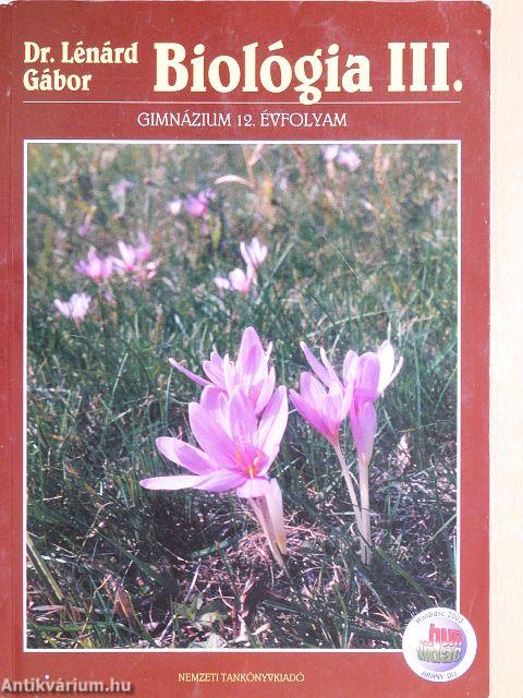 Biológia III.