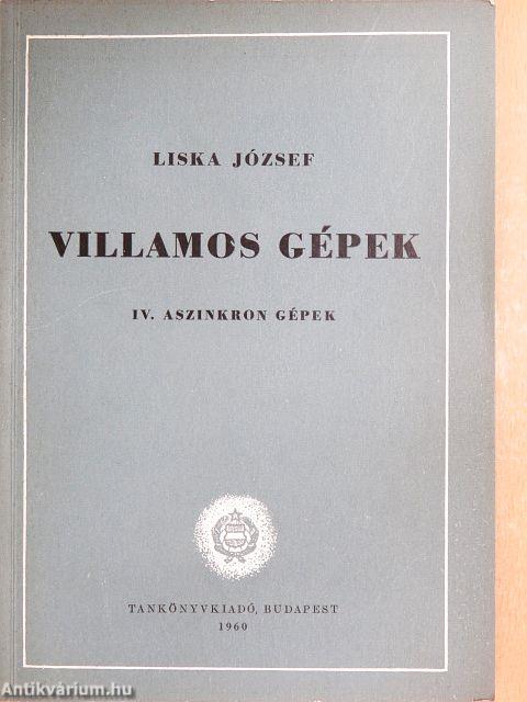 Villamos gépek IV.