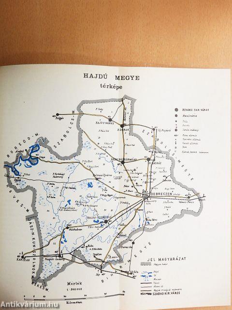 Hajdú vármegye létrejötte