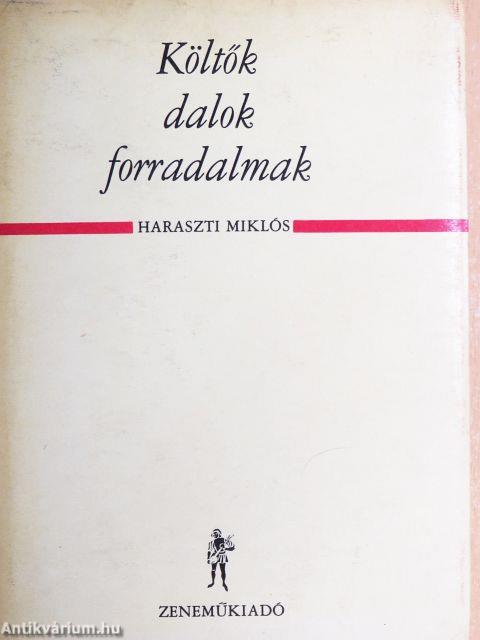 Költők, dalok, forradalmak