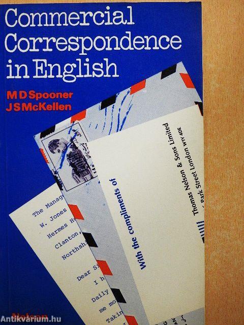 Commercial Correspondence in English