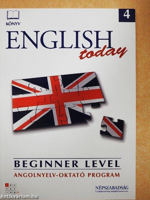 English today Beginner level 4. - DVD-vel