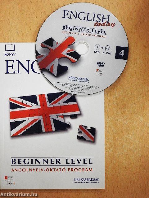 English today Beginner level 4. - DVD-vel