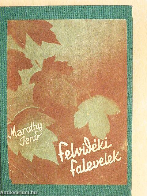 Felvidéki falevelek