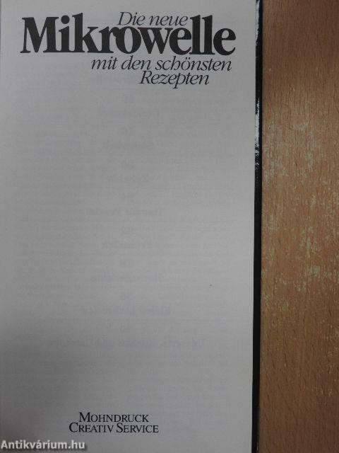 Die neue Mikrowelle mit den schönsten Rezepten