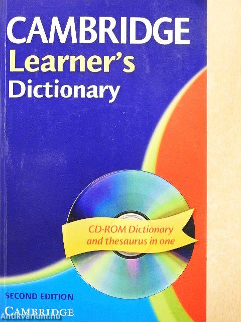 Cambridge Learner's Dictionary - CD-vel