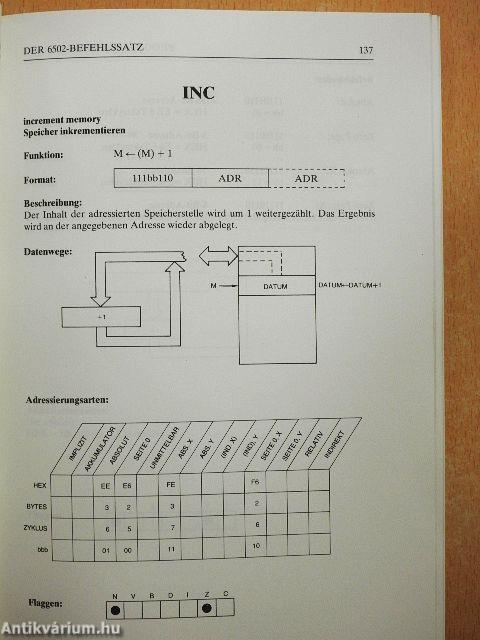 Programmierung des 6502