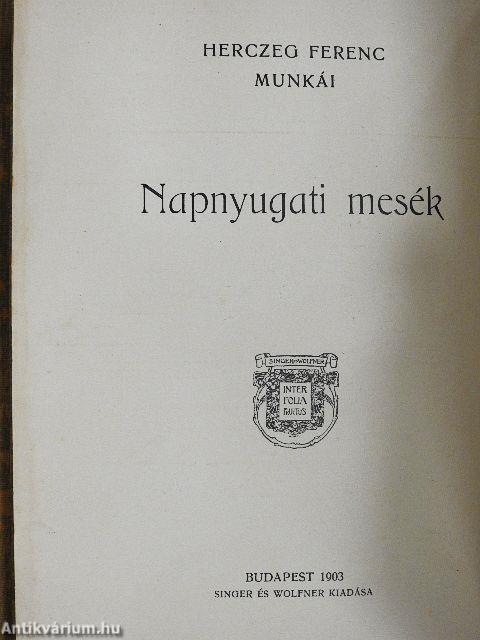 Napnyugati mesék