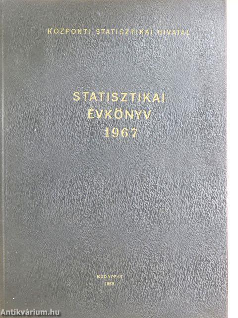 Statisztikai évkönyv 1967