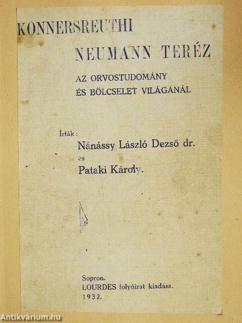 Konnersreuthi Neumann Teréz
