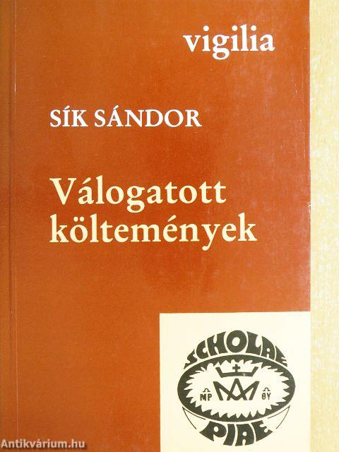 Válogatott költemények