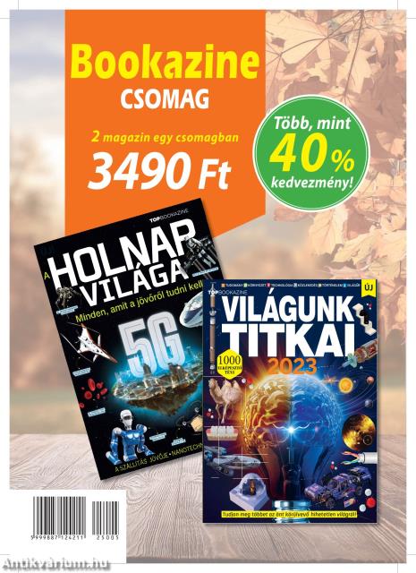 bookazine csomag: Top Bookazine 22/2: A holnap világa + Top Bookazine 23/1: Világunk titkai