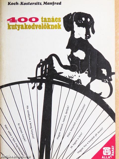 400 tanács kutyakedvelőknek