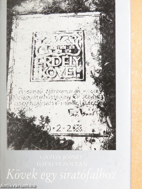 Kövek egy siratófalhoz