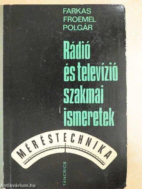 Rádió és televízió szakmai ismeretek