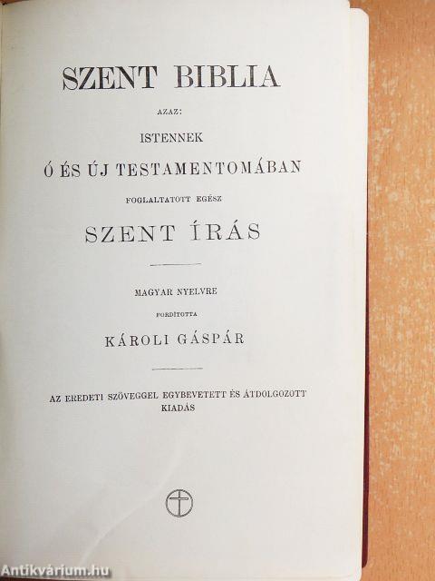 Szent Biblia