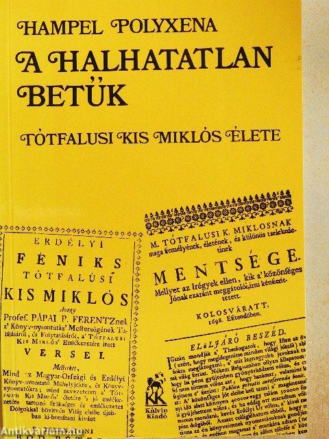 A halhatatlan betűk