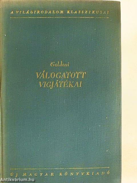 Goldoni válogatott vígjátékai