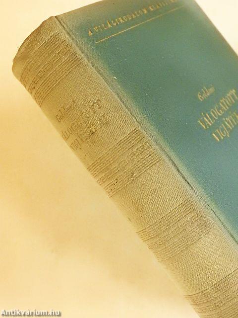 Goldoni válogatott vígjátékai