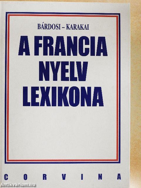A francia nyelv lexikona