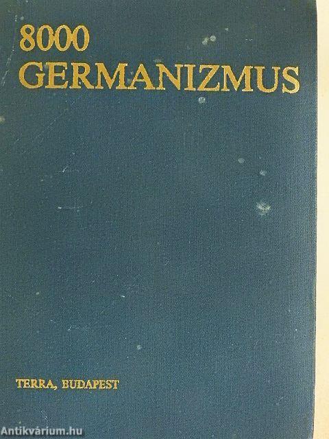 8000 germanizmus