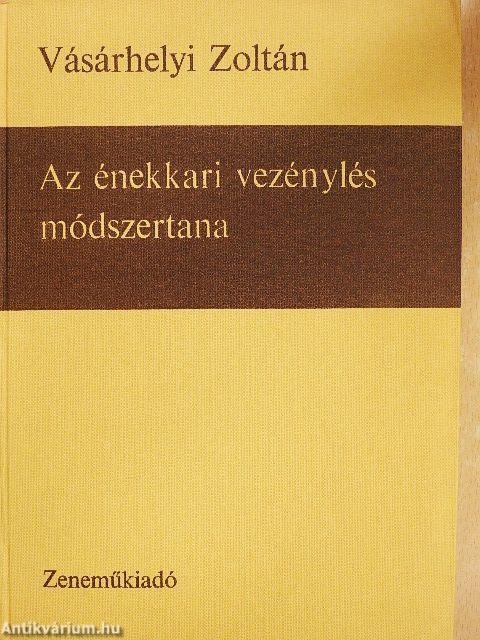 Az énekkari vezénylés módszertana