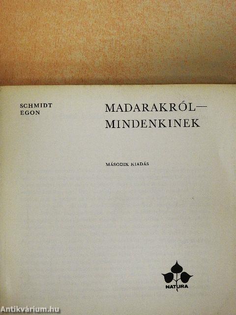 Madarakról - Mindenkinek