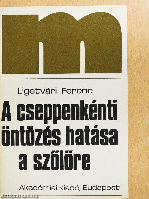 A cseppenkénti öntözés hatása a szőlőre