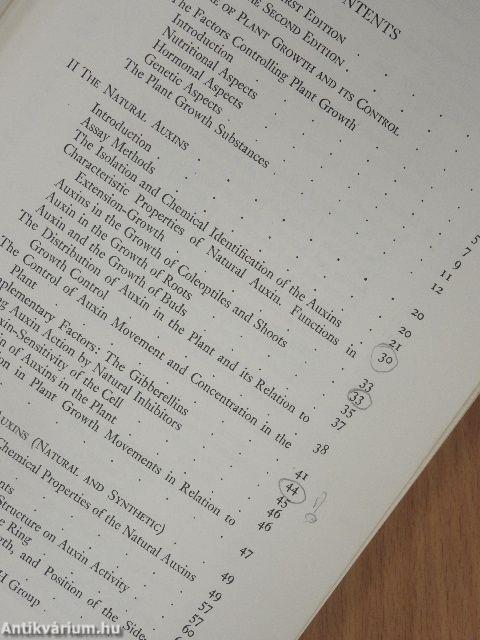 Plant Growth Substances