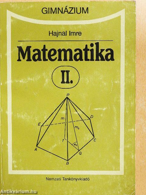 Matematika II.