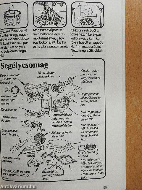 Kempingezés, túrázás