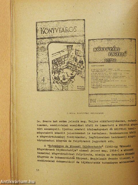 A közművelődési könyvtári munka ismeretei