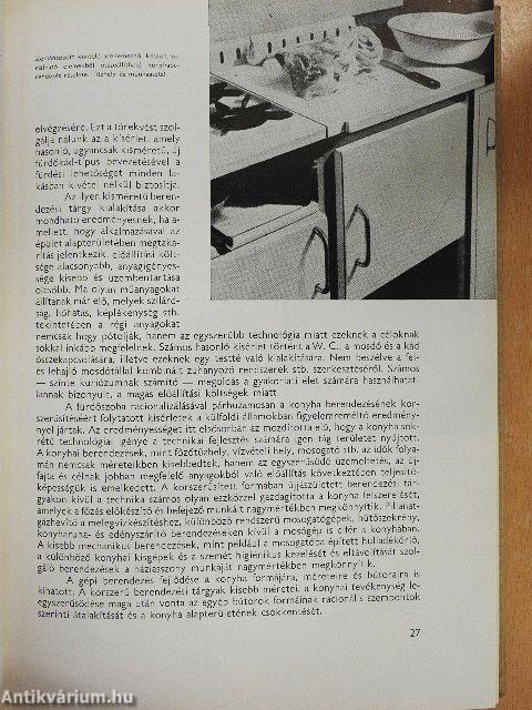 A lakás berendezése és méretezése