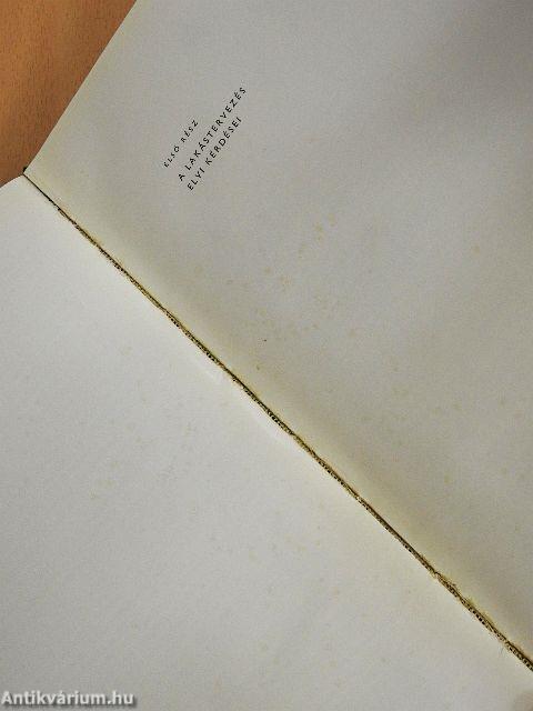 A lakás berendezése és méretezése