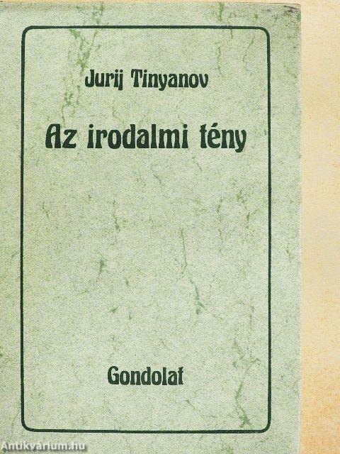 Az irodalmi tény