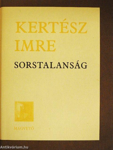 Sorstalanság