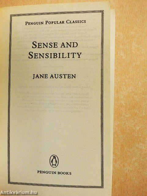 Sense and Sensibility